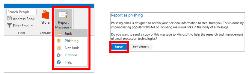 it-news-report-suspicious-emails-with-the-outlook-feature-report