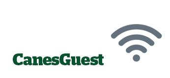 CanesGuest wireless network